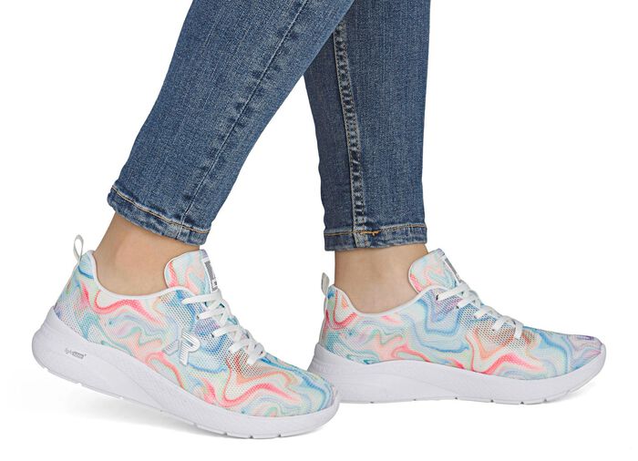 Rieker, snygga damsneakers med uttagbar fotb&auml;dd 